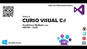 Curso C# - Vídeo 6 - Condiciones Multiples con SWITCH CASE