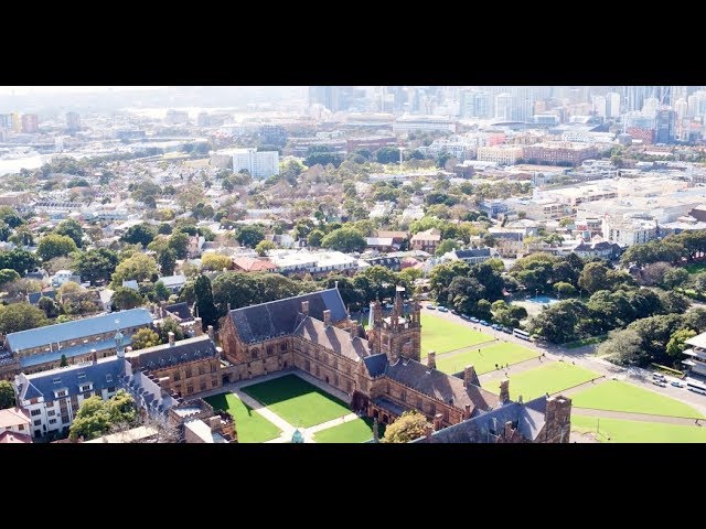 Vídeo sobre a The University of Sydney