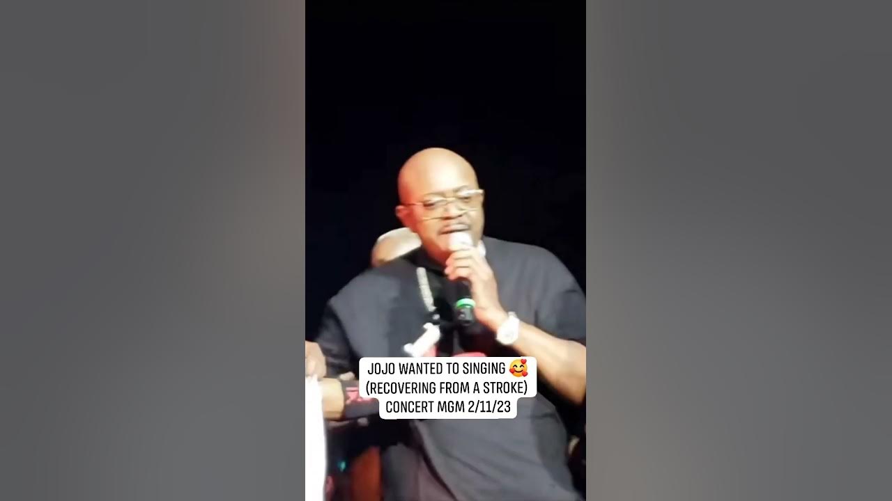 JOJO of Jodeci recovering from stroke#mgm2023 - YouTube