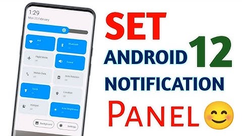 How to Enable Android 12 Control center Any Android Phone NO ROOT | Android 12 Control center