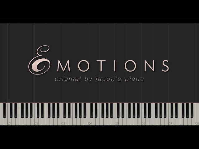 Emotions \\ Original Composition \\ Synthesia Piano Tutorial