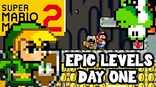 Super Mario Maker 2: EPIC LEVELS FOR DAY ONE!