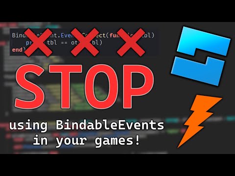 You Need To Stop Using BindableEvents