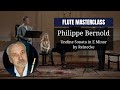 FLUTE masterclass by @bernoldofficiel | Undine Sonata in E Minor, Op. 167, 1st mov by Carl Reinecke