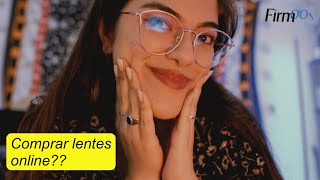 ASMR Comprar lentes Online: Mi opinión después de 3 años 🧡 Unboxing + Try on marcos cateye #firmoo