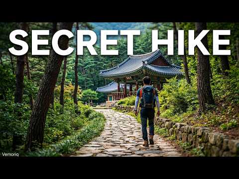 YouTubeプレビュー：韓国の個性的な寺院へ向かう散策