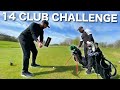 The 14 golf club challenge....WITH A TWIST