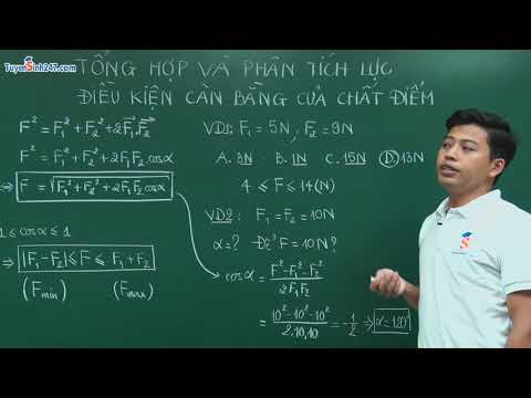 Video Tổng hợp và phân tích lực. Điều kiện cân bằng của chất... - youtube