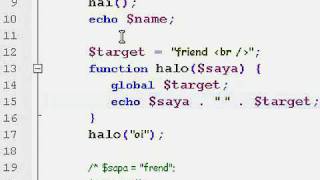 24  php - function (global variable)
