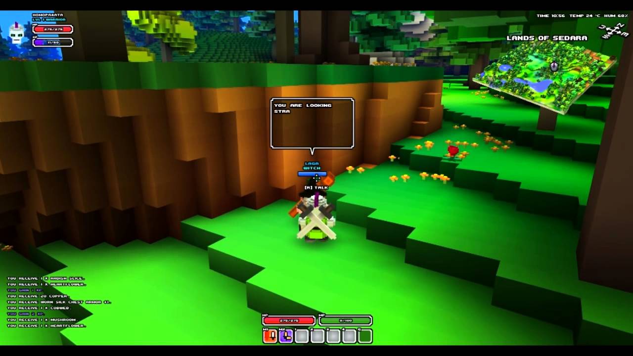 Cube World First Gameplay BG Commentary YouTube