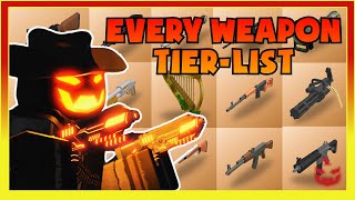 READY 2 DIE - ALL WEAPONS TIER LIST