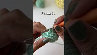 Diferença entre Ponto X e Ponto V #amigurumi #amigurumiiniciantes #diy #handmade #crochet screenshot 3