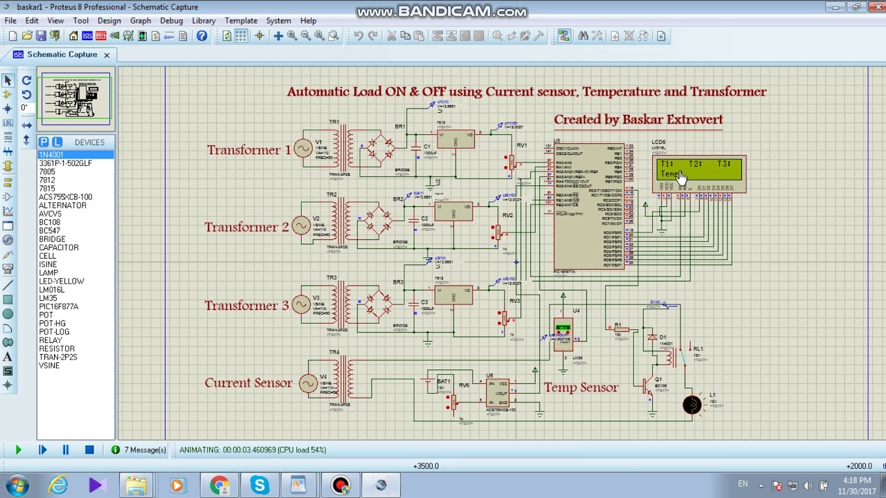Transformer current sensor and relay YouTube