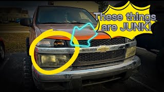 Installing New Headlight Assembly’s on a 2007 Colorado