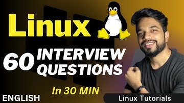 PART1 - Linux Interview Questions For Beginners for Job and Exam