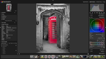Darktable: Drawn and parametric masks