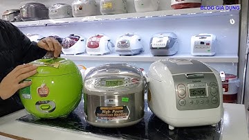 Tìm hiểu và hướng dẫn cách chọn mua tất cả các mẫu Nồi Cơm Điện