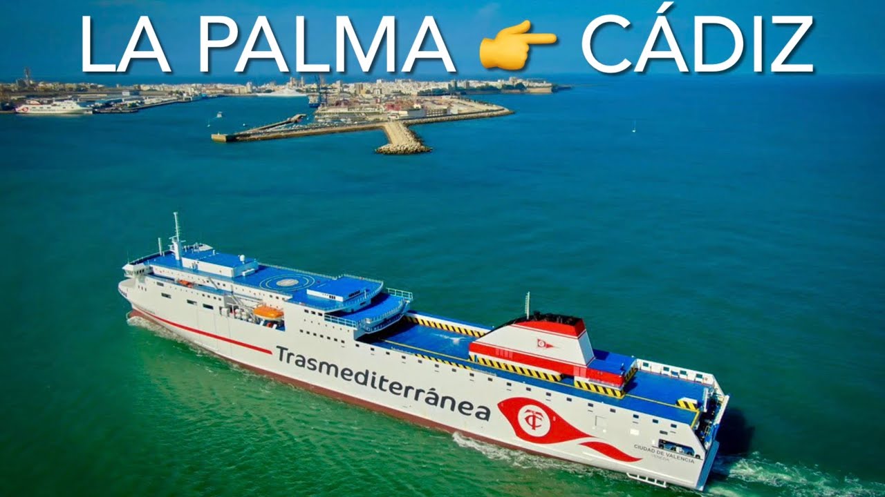 La Palma to Cadiz Ferry (4K)
