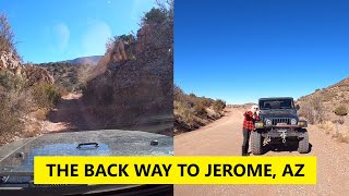 The Back Way to Jerome, AZ