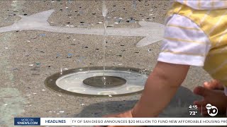 Splash Pad reopens amid hot temperatures