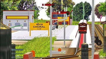 MG Train Departs Choral | Heritage Route of MP | #MSTS || FHD 1080p