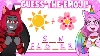 GUESS the EMOJI With my TWIN SISTER! (Roblox)
