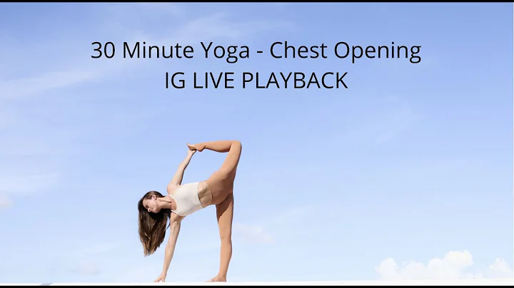 30 Minute Live Yoga Class with Tara Fitzpatrick | ...