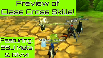 AQ3D Preview of All Cross Skills! How Do They Look?! | Featuring SSJ Meta & Rivv!