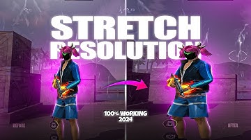 Stretch Screen Resolution Tutorial for Free Fire ⚙️🩸