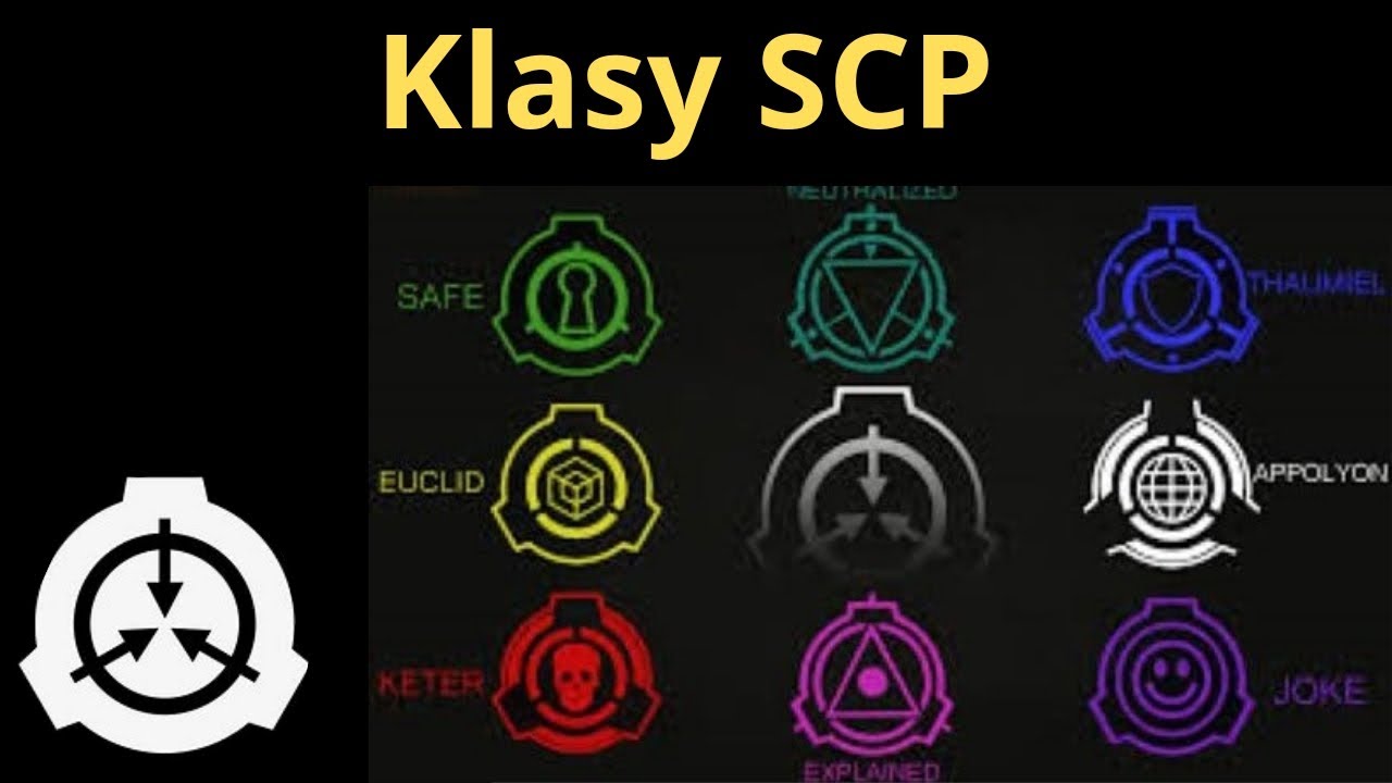 Klasy podmiotów SCP - YouTube