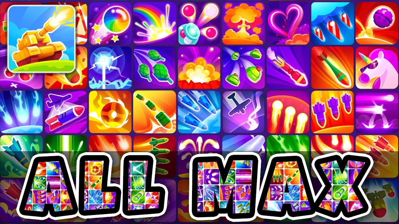 Tank Stars All Tanks MAX Level