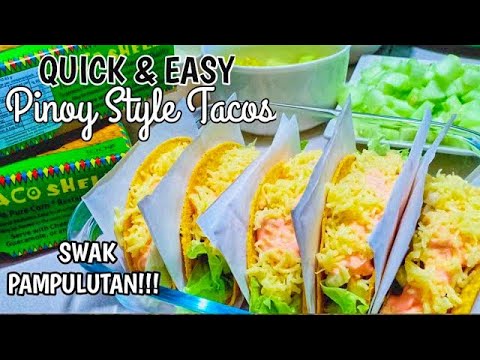 Video: Paano Gumawa Ng Mga Taco