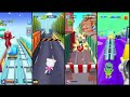 Subway princess runner 🆚 talking tom gold run 🆚 Subway surfers 🆚 gummy bear runner gameplay 