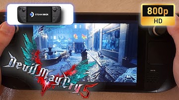 Steam Deck | Devil May Cry 5 | 720p | Ultra settings