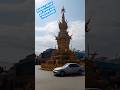 Golden clock tower#thailand#chiangrai#thailandtravel#clocktower#clock#kishorekumarsongs#kishorekumar