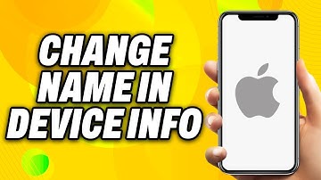 How To Change iPhone Name in Device Info (2025) - Quick Fix