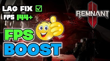 BEST PC Settings For Remnant 2 ✔ (Optimize FPS & Visibility) ➤ Ultimate FPS Boost Guide
