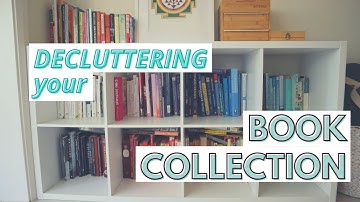 How to DECLUTTER your BOOK Collection - MINIMALISM