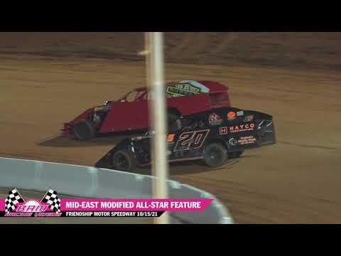 Mid-East Modified All-Star Feature - Friendship Motor Speedway 10/15/21