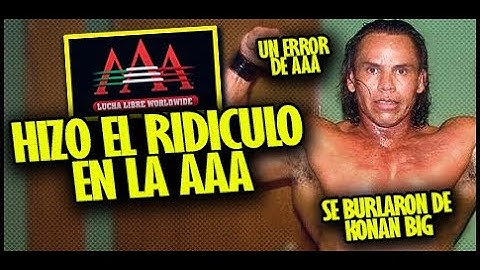 😱😂 The day Konan Big made a "RIDICULOUS THING IN AAA" / THE WORST MOMENTS IN WRESTLING EP3.