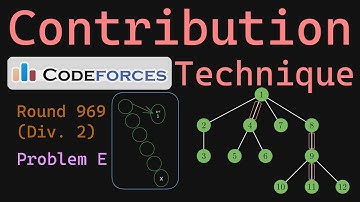 Contribution Technique on Trees ft. CF2007E : Iris and the Tree