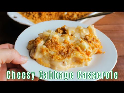 cheesy cabbage casserole