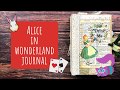 Alice in Wonderland Journal for Beginners/Easy New No-Sew Binding/DCC Design Team Project