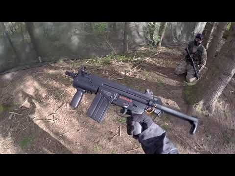 Covid training 4 vs 4 Airsoft Warriors