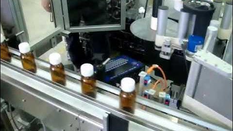 Wrap Around Up Labeling System Solid Skytech for Pharma industry