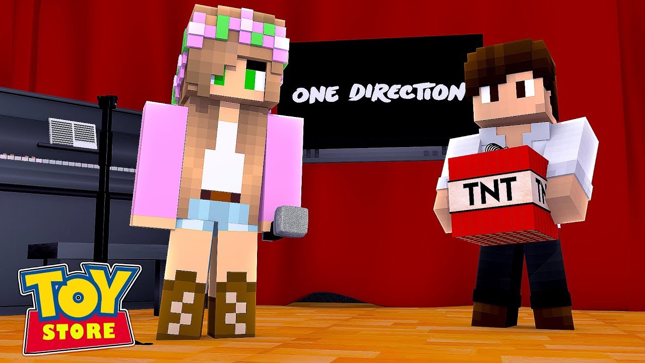 ONE DIRECTION ARE EVIL?! | Minecraft Toystore | Little Kelly