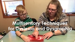 Multisensory Techniques for Dyslexia & Dysgraphia || Collab with Chaos and Grace || OrtonGillingham