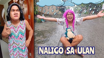 Naligo si Bebang sa ulan kaya Napagalitan | Madam Sonya Funny Video