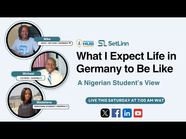 What I Expect Life in Germany to Be Like – A Nigerian Student’s View