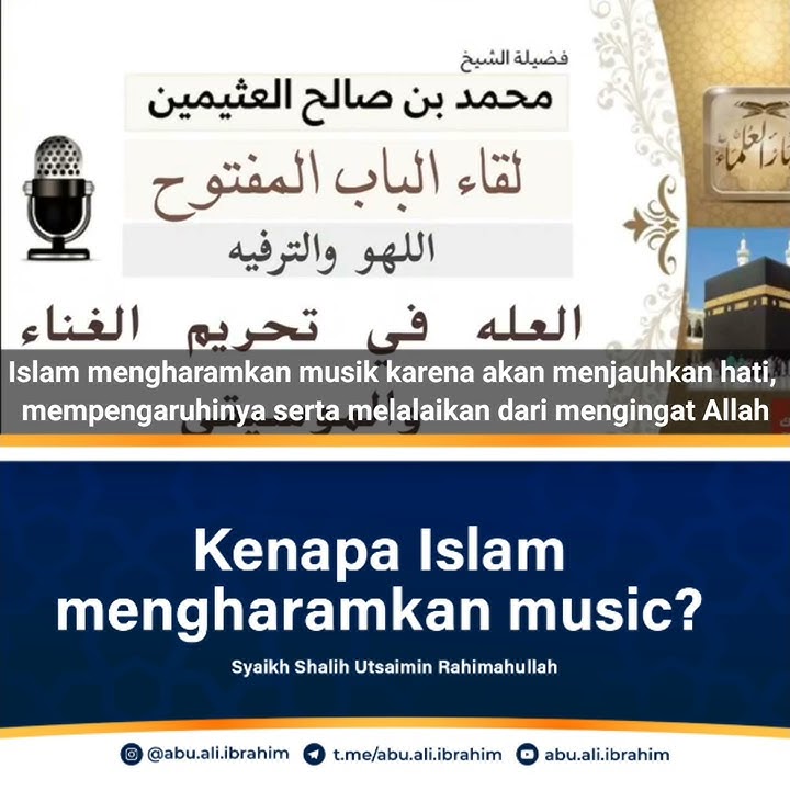 Kenapa Islam mengharamkan musik - Syaikh Shalih Utsaimin